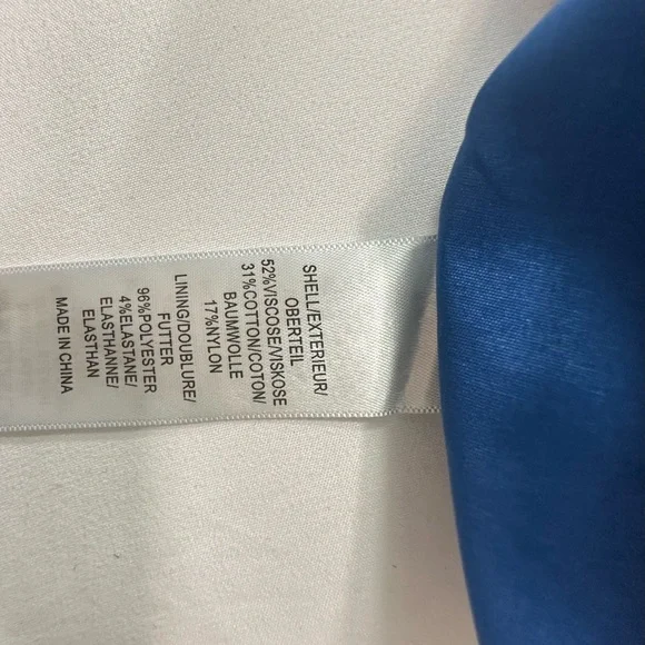 Adrianna Papell Women's Blue Lace Sheath Sz14 Cocktail dress - Picture 8 of 9